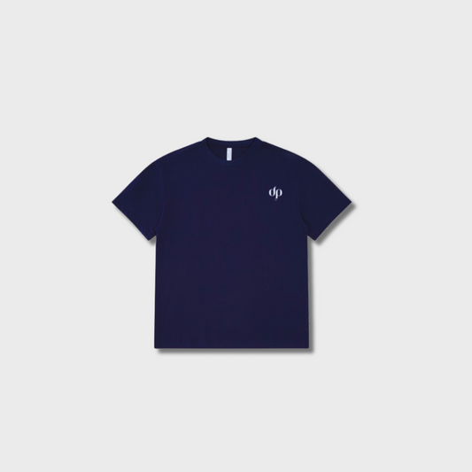 DP Shirt - MARINE BLUE & BEIGE